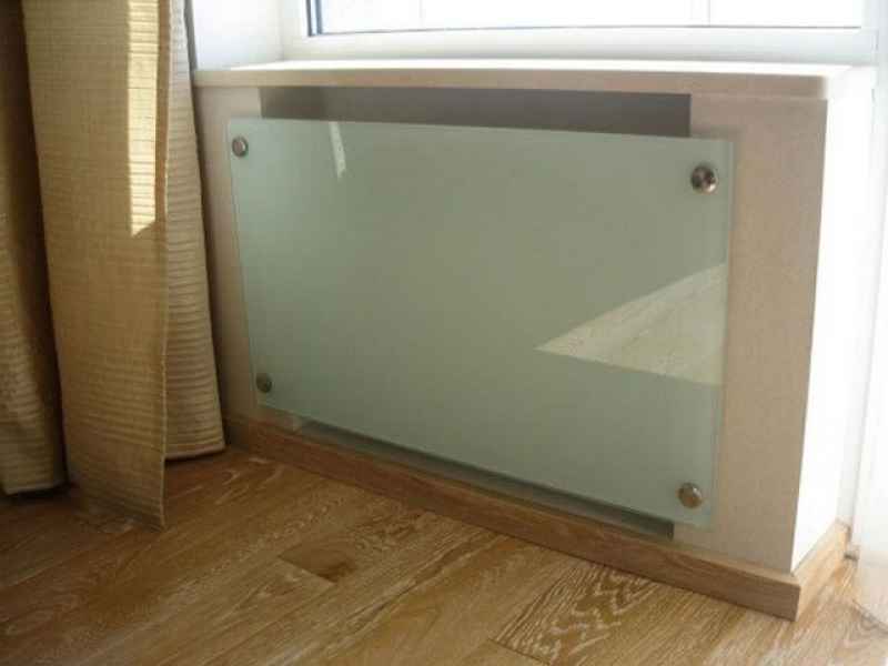 стеклянная панель с рисунком